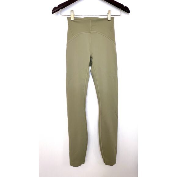 Lululemon InStill High-Rise Tight 25" Size 2 EUC Bronze Green - Picture 6 of 8